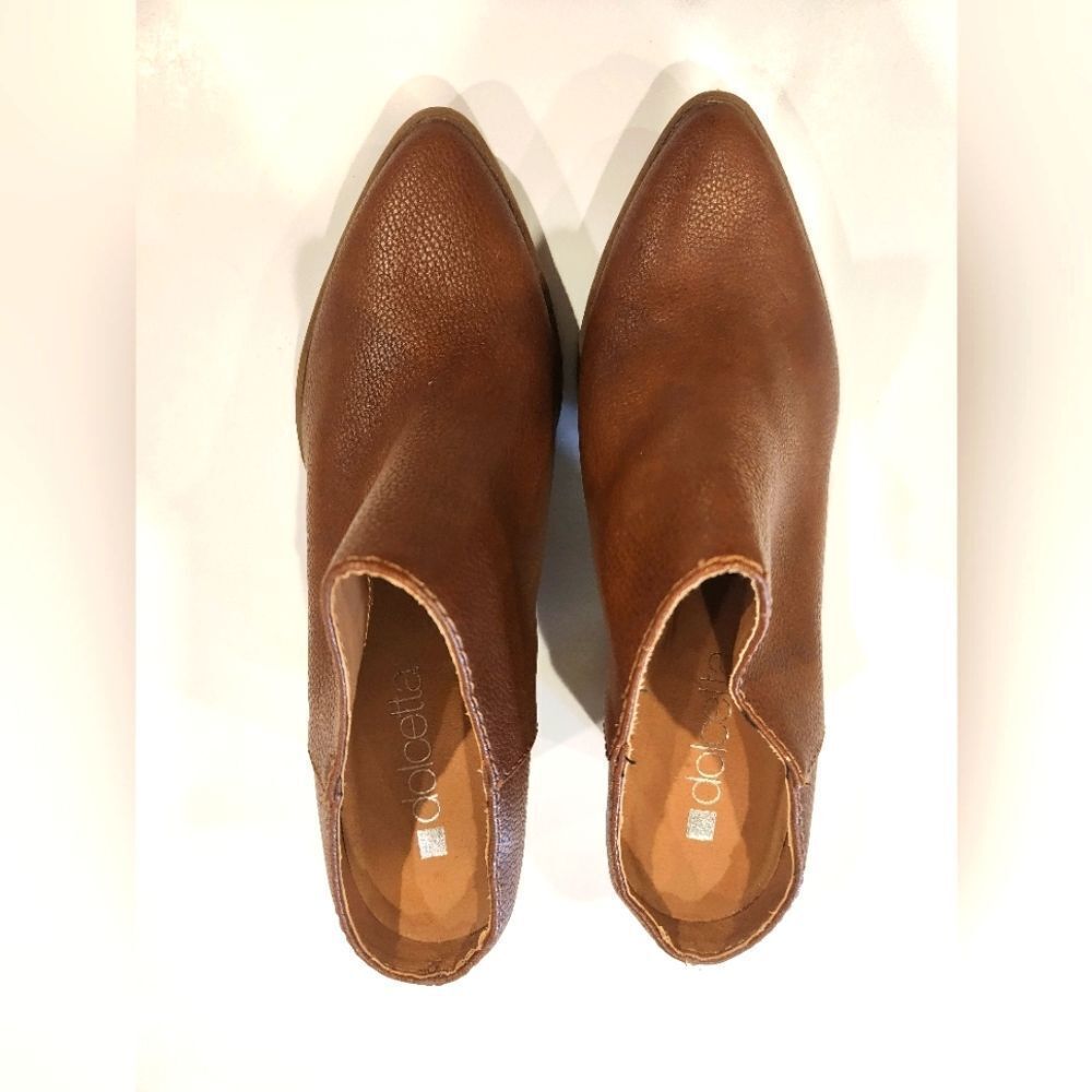 Dolcetta Rory slip on heeled mules New no Tag box